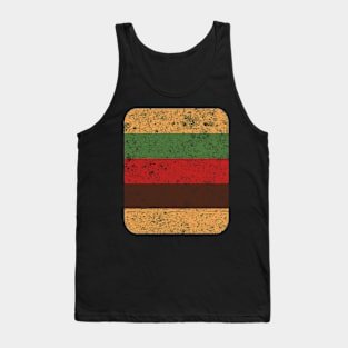 Minimalist Hamburger Tank Top